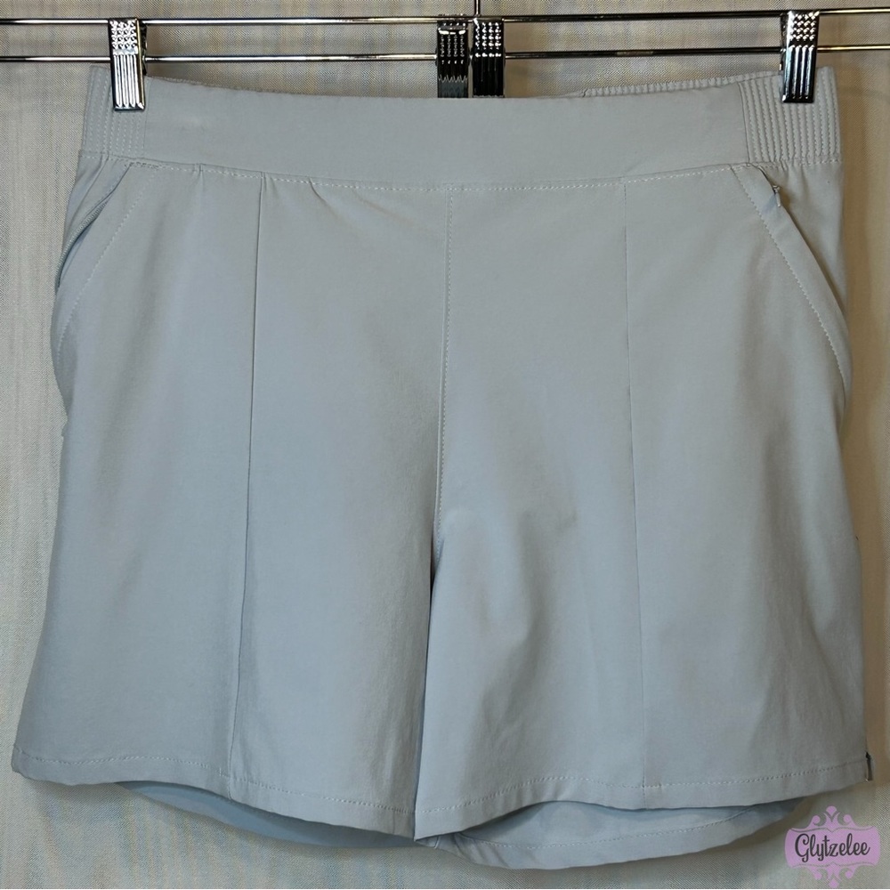 Columbia Blue High Waist Shorts